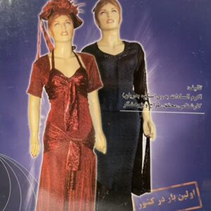 کتاب آموزش علمى وكام به كام ساخت تزنينى پارچه(كرينت) شكوه(بهاران